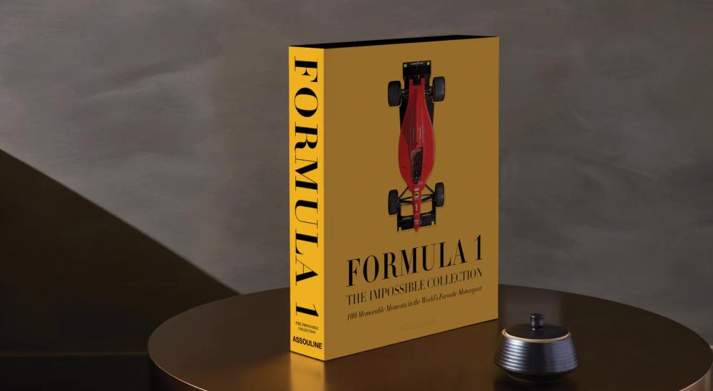دار أسولين للكتب الفاخرة تحتفي بمنافسات الفورمولا 1 بطرح الطبعة الثانية من كتاب Formula 1: The Impossible Collection