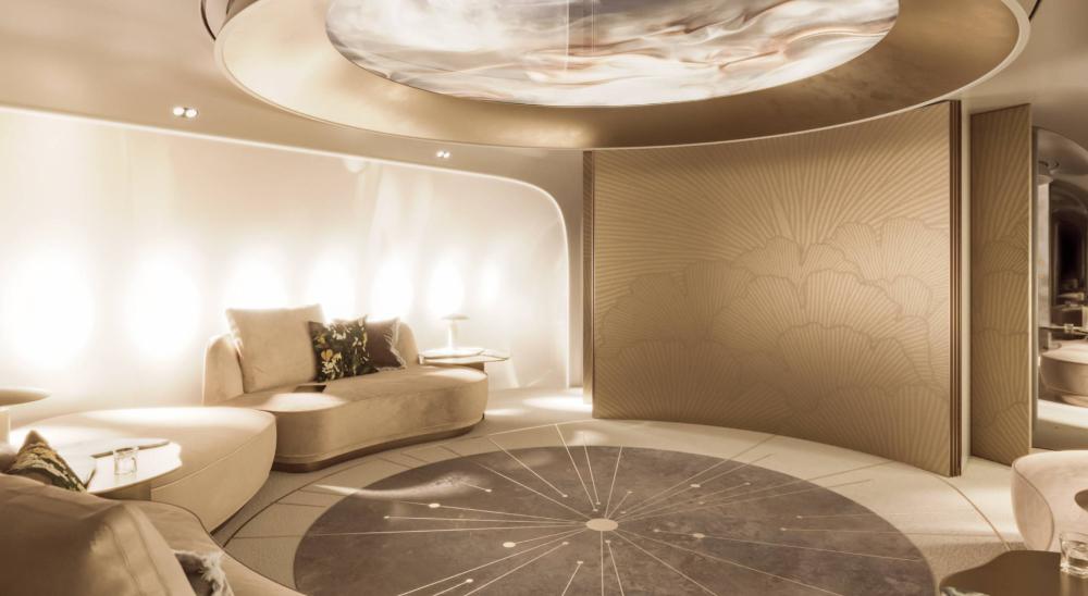 "الملاذ الخاص".. رؤية بريستمان غود الجديدة للفخامة الجوية على متن Airbus A350