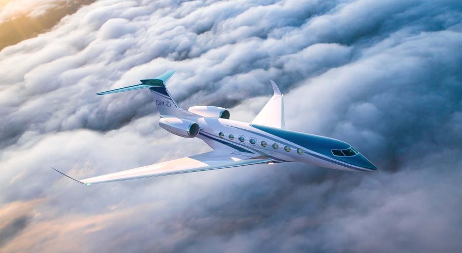 خلال اختبارات الطيران، حققت طائرة G800 من غلفستريم مدى سفر بلغ 8,200 ميل بحري.