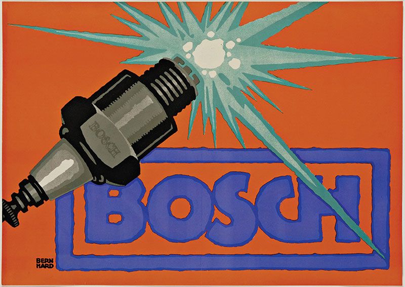 لوحة Bosch التي أبدعها الفنان لوسيان برنهارد في عام 1914، في متحف الفن الحديث