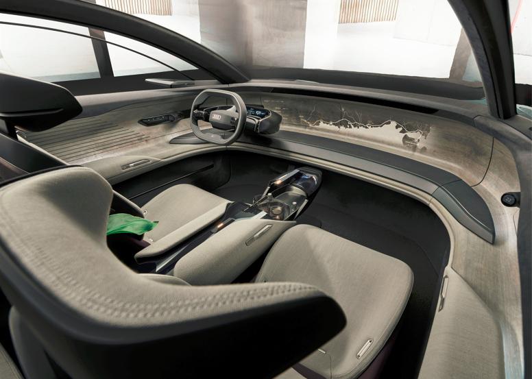 AUDI AG/سيارة Audi Grandsphere Concept من الداخل