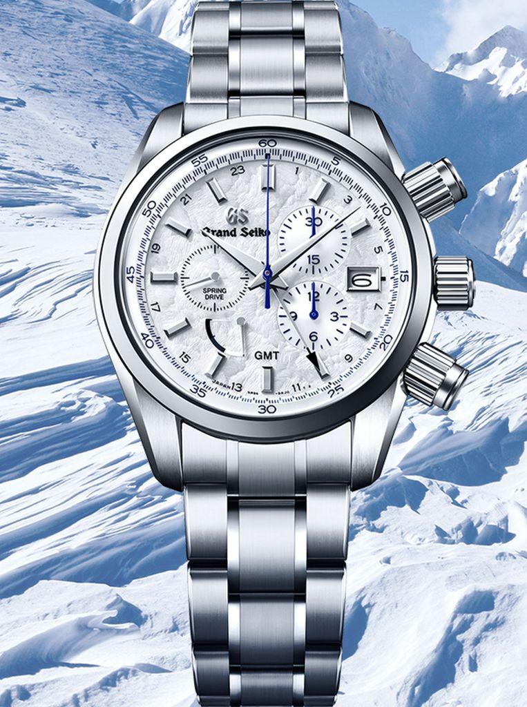 ساعة غراند سيكو كرونوغراف Grand Seiko Chronograph 15th Anniversary Limited Edition