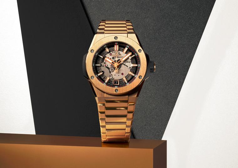 ساعة Hublot_Big Bang Integral Yellow Gold / ساعات هوبلو بيغ بانغ إنتغرال