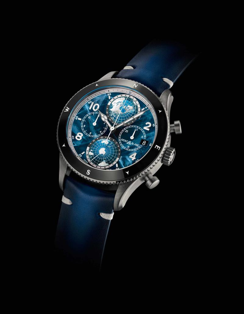 Montblanc 1858 Geosphere Chronograph 0 Oxygen LE290