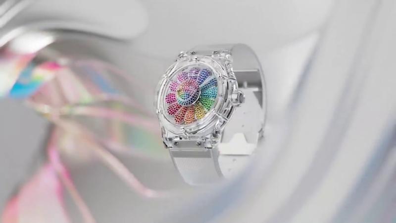 ساعة Classic Fusion Takashi Murakami Sapphire Rainbow: طفو في الفراغ