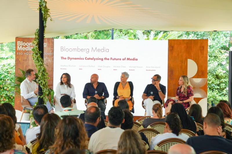 جلسة حوارية شيّقة حول "مستقبل الإعلام" استضافتها بلومبرغ (Bloomberg) العالمية ضمن مهرجان "كان ليونز"