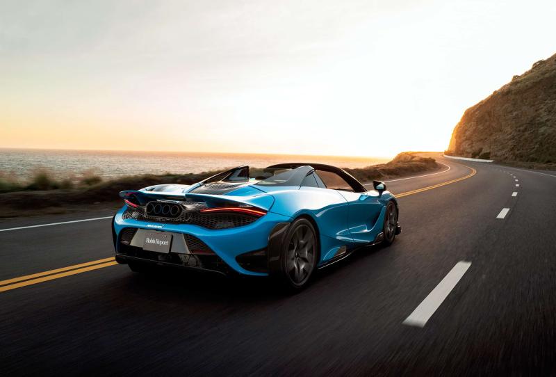 السيارة المكشوفة McLaren 765LT Spider