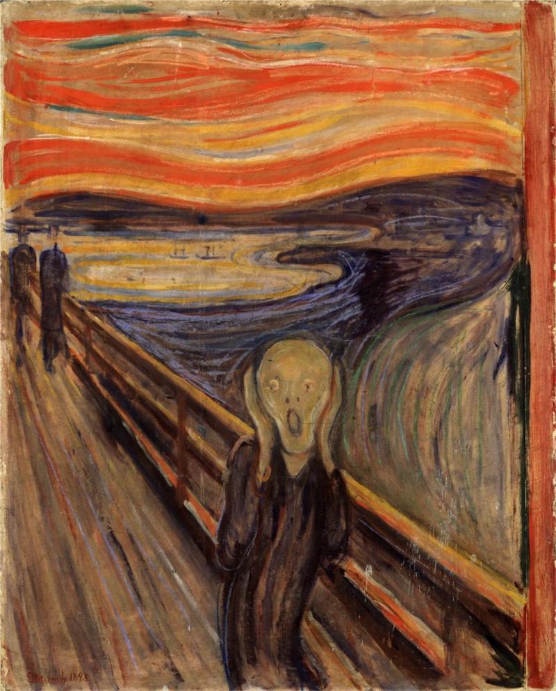 لإدفارد مونك The Scream