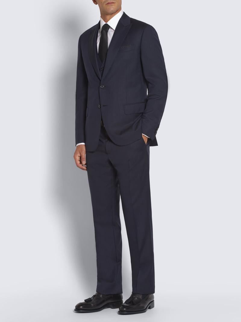 Brioni Midnight Blue Pre-Couture Virgin Wool Suit