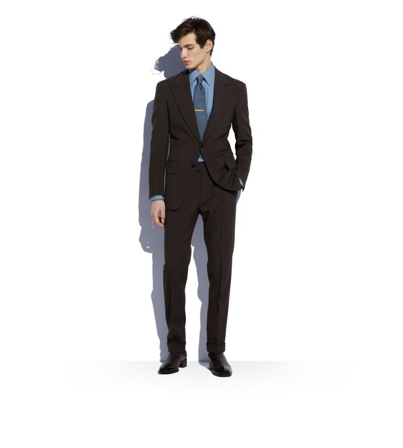 Tom Ford Wool Mohair Hopsack Cooper Suit
