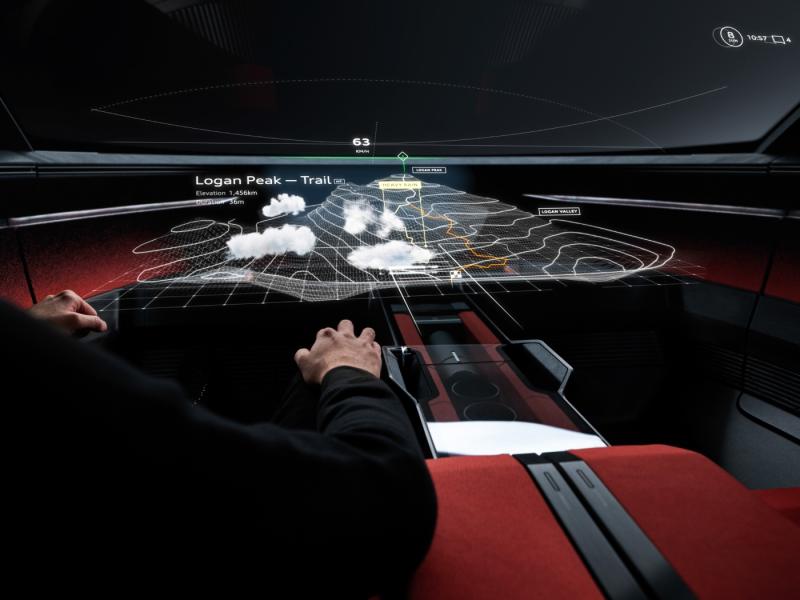 سيارة ActiveSphere من أودي تحقق رؤية أفلام الخيال العلمي 