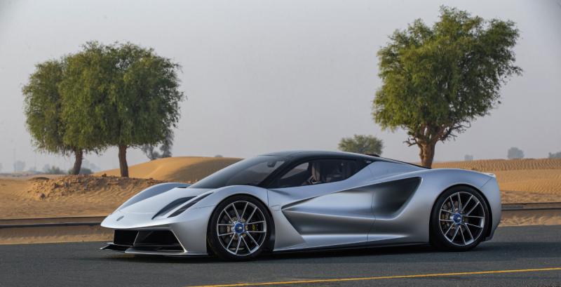 السيارة: Lotus Evija