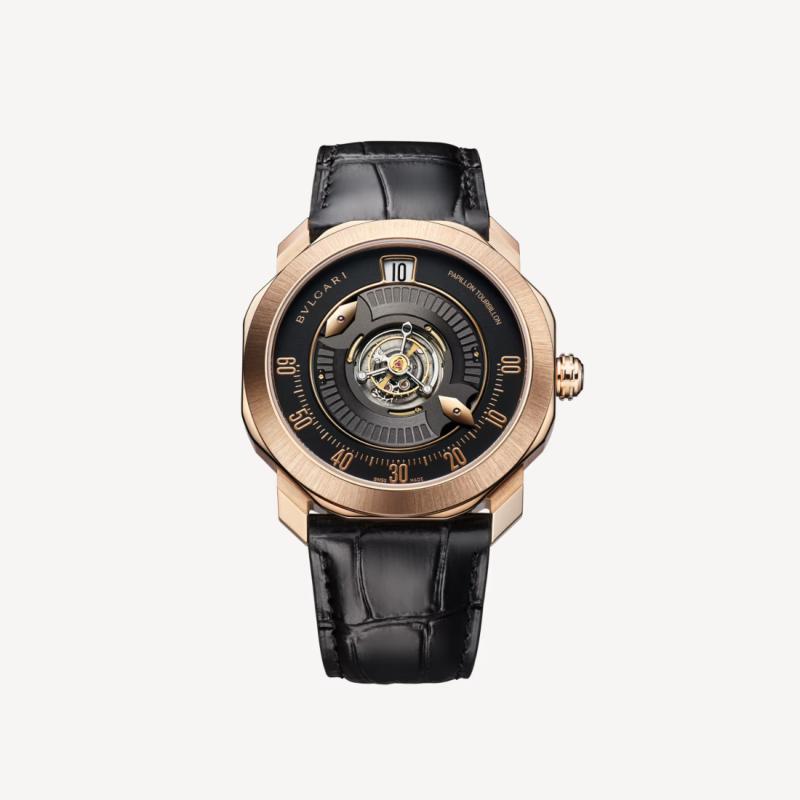 ساعة Octo Roma Papillon Central Tourbillon من بولغري