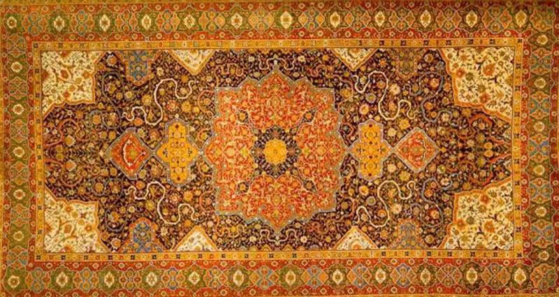 سجادة ميدالية روتشيلد تبريز Rothschild Tabriz Medallion Carpet/ أغلى السجاد في العالم