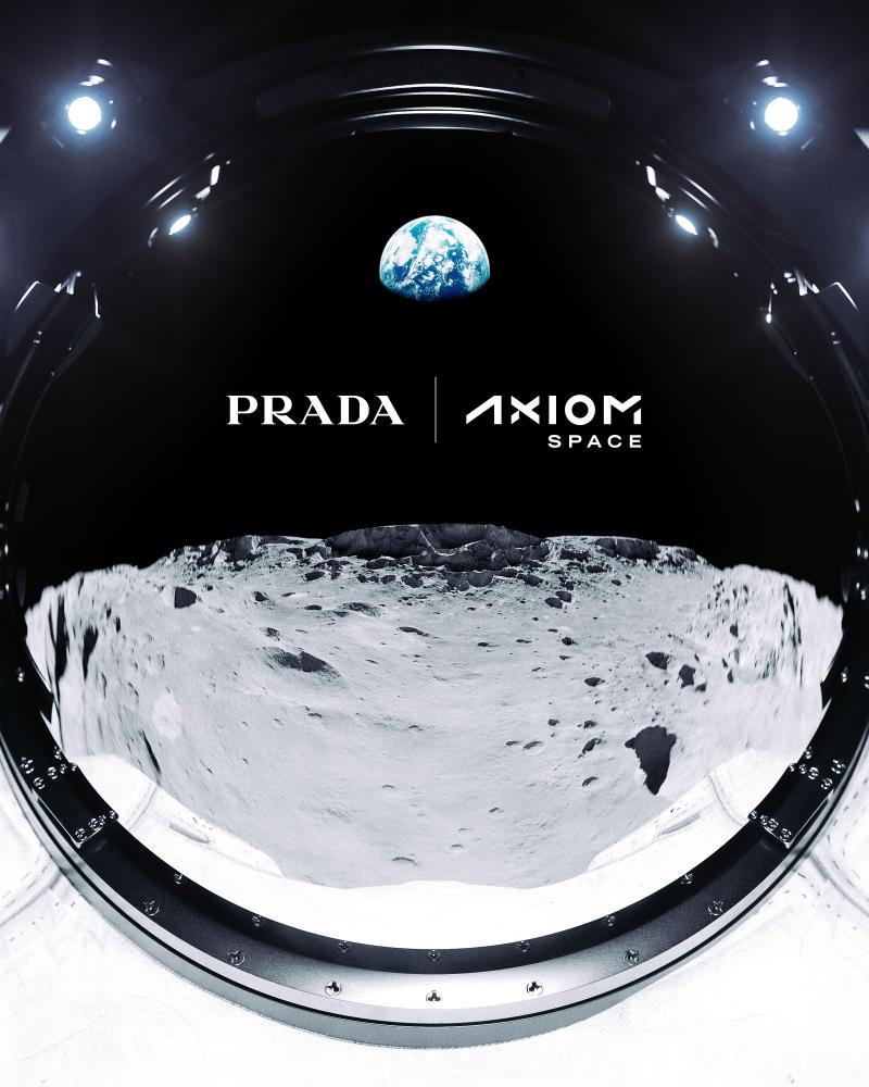 برادا تتعاون مع أكسيوم سبيس لنقل تصميماتها الفاخرة إلى سطح القمر