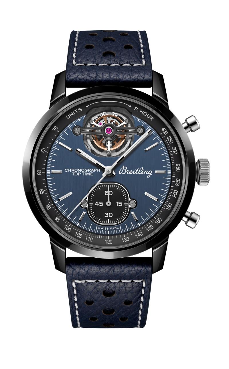 بريتلينغ تطرح ثلاث نسخ متفردة من ساعة Top Time B21 Classic Cars Chronograph Tourbillon