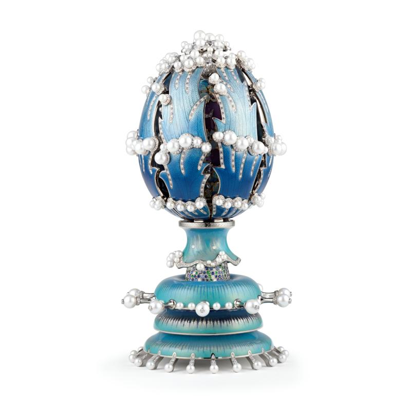 كنوز البحر تزيّن بيضة Fabergé x Regent ‘Journey in Jewels’ Egg Objet من فابرجيه