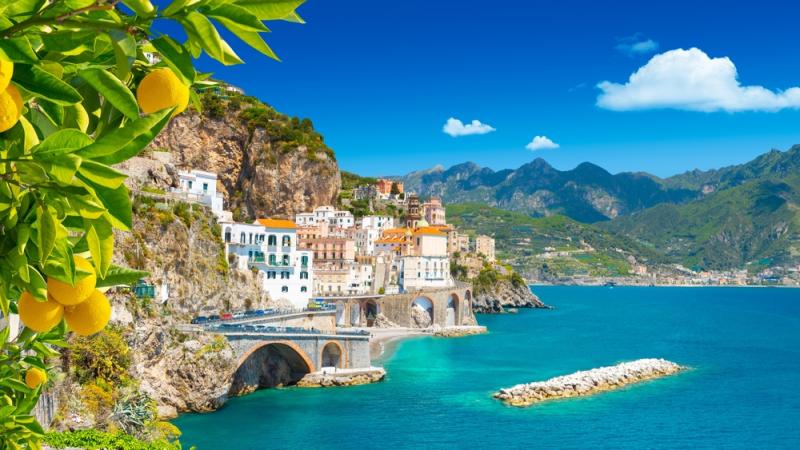 ساحل أمالفي/ أفضل وجهات شهر العسل في إيطاليا