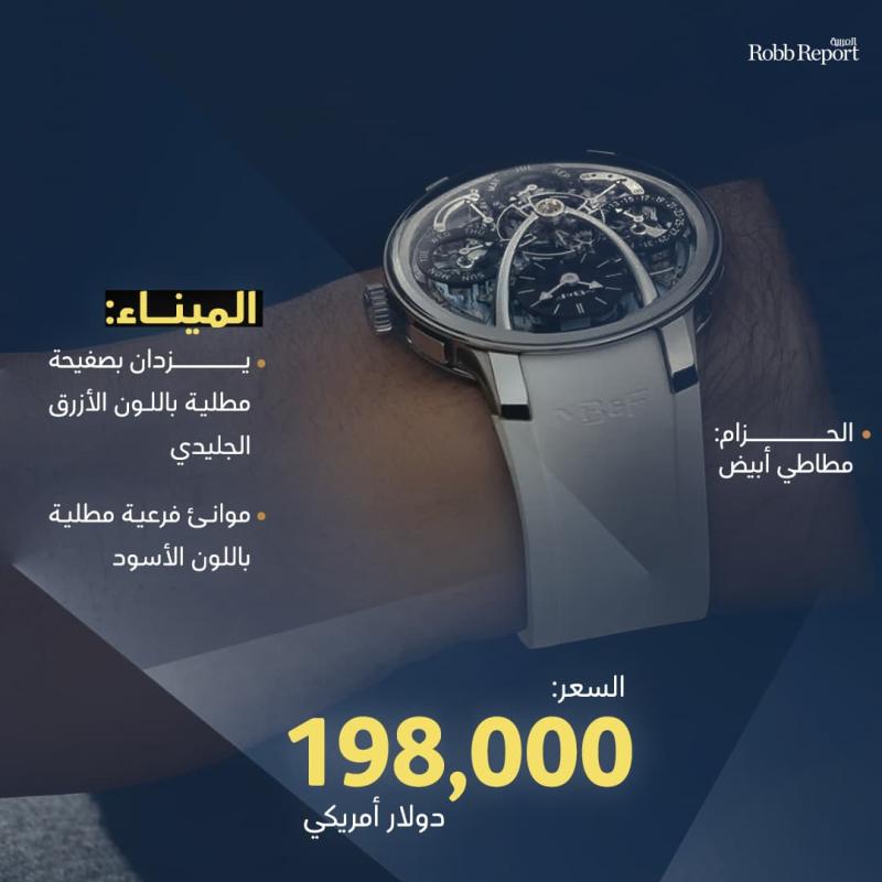 علامة إم بي أند إف تقترح تفسيرًا جديدًا لساعة LM Perpetual EVO