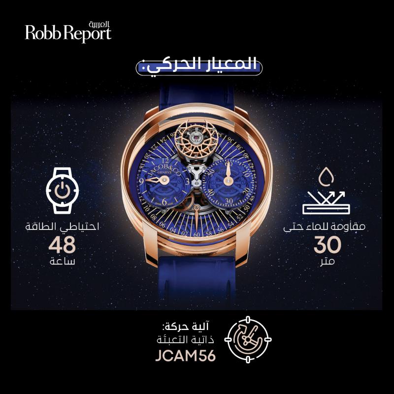 جاكوب أند كو تواصل السير على درب المستحيل مع ساعة Astronomia Régulateur