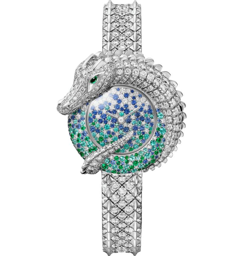 Cartier Crocodile Jewellery Watch/ الساعات الجواهر