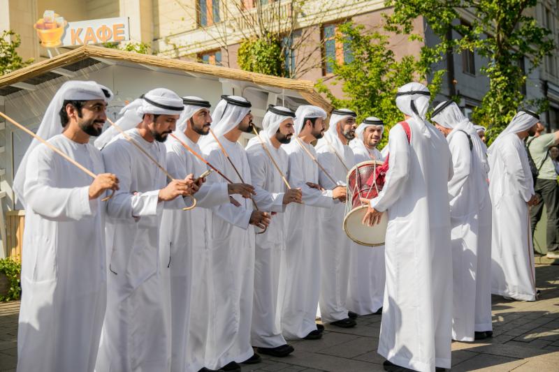 مهرجان أيام الثقافة الإماراتية في موسكو يضيء على العادات والتقاليد الإماراتية