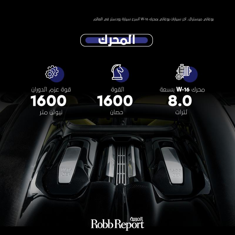 نهاية حقبة محركات W-16 في بوغاتي تقترب.. الطراز الأخير يتجاوز سرعة 418 كيلومترًا/الساعة 