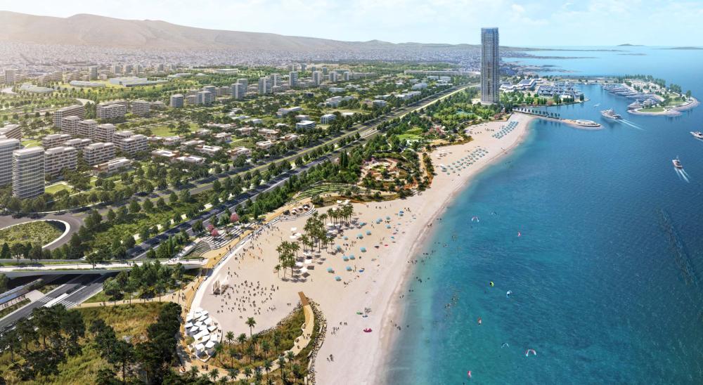 يصبو مشروع ذي إلينيكون إلى أن يكون مثالاً للحياة المتكاملة والمستدامة، وتدعمه في ذلك تجمّعات متمايزة.