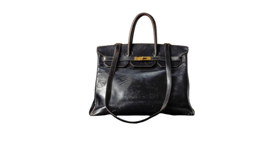 حقيبة بيركين من هيرميس تتحول إلى قطعة فنية.. من المزاد إلى المتحف