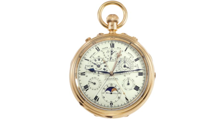 ساعة J Player & Sons Hyper Complication التاريخية تحقق رقمًا قياسيًا في مزاد فيليبس بسويسرا