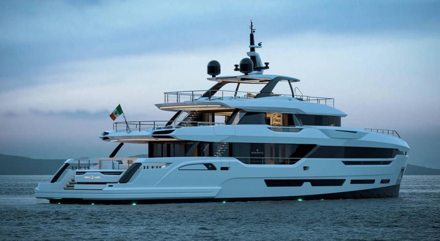 يخت Baglietto DOM133 JULES.. تلاحم متقن بين روح فيراري ولمسات لامبورجيني