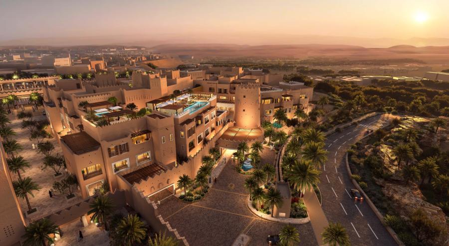 ستحتضن الدرعية نحو 40 فندقًا مبنيًا على الطراز النجدي، بما في ذلك فندق كابيلا الدرعية الذي يقع في قلب المنطقة الشمالية.