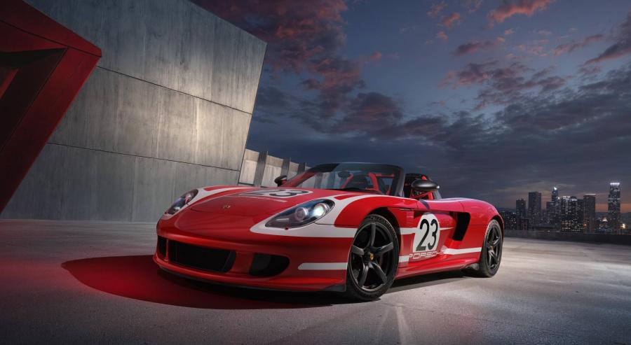 بورشه تعيد إحياء سيارة Carrera GT.. ترميم كامل مستوحى من طراز 917 التاريخي