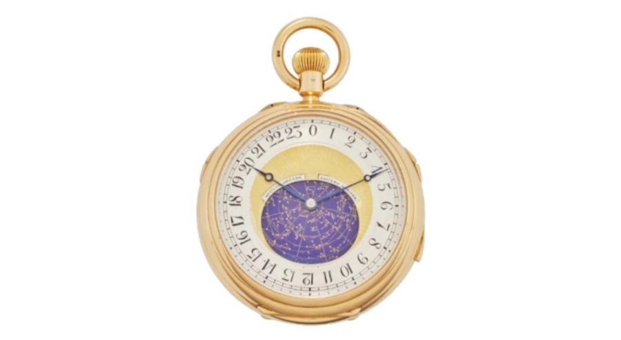 Grosse Pièce.. ساعة جيب فلكية نادرة من أوديمار بيغيه تُعيد كتابة تاريخ المزادات وتُباع بسعر 7.7 مليون دولار